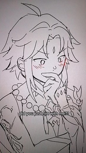 Xiao's Flustered Encounter with Venti in Genshin Impact