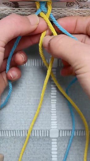 How to knit a bracelet with 4 strings for beginners #diy #bracelet #crafts #craft | Craft Home