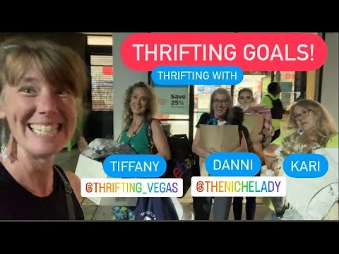 Thrift with Me Las Vegas - Tiffany ‪@ThriftingVegas‬ Danni‪@TheNICHELady‬ | Thrifting to Sell Online