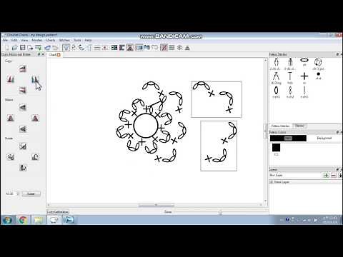 織圖繪製|織圖軟體Stitchworks使用教學|Chrochet