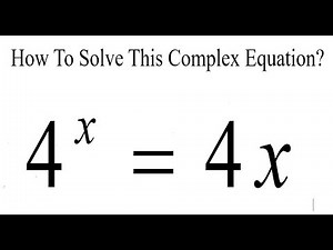 Solving a Closed Exponential Equation: A Clear Algebraic Approach