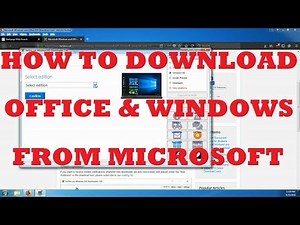 How to Download Office and Windows ISOs from Microsoft for FREE