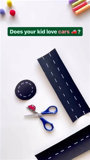 Scissor Skills Hack for Kids ✂️🚗