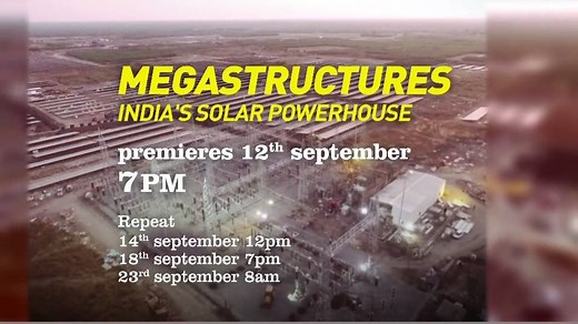 872K views · 5.5K shares | The sun is the ultimate source of energy. Witness world's largest single location solar power plant at Kamuthi, Tamil Nadu on National Geographic Channel Megastructures, Monday 12th September at 7.00 PM. | Adani Group | Facebook