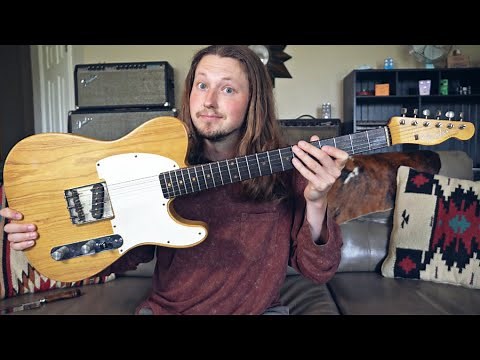 Rare 1950s Fender Esquire Lives Again - REPAIRS & DEMO!