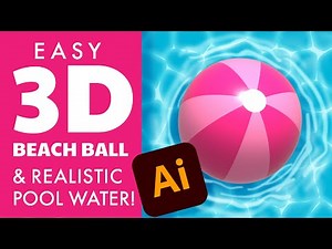 How to Make a 3D Beach Ball in Adobe Illustrator