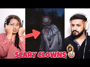 Top 3 Real Scary Ghost Clowns Videos Captured By Youtubers | Reaction