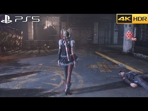 Batman: Arkham Knight - Harley Quinn Story (PS5) 4K HDR Gameplay - (Full Game)