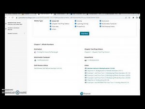 Navigating Pearson MyLab Math (9:08)