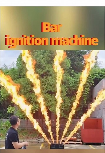 Bar ignition machine.#bar #lightshow #stagelighting #factory