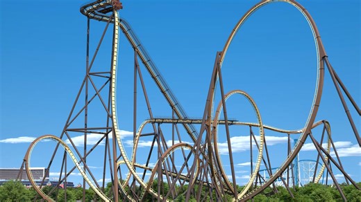 New Six Flags Over Texas rollercoaster will be tallest, fastest, longest and first-ever giga dive