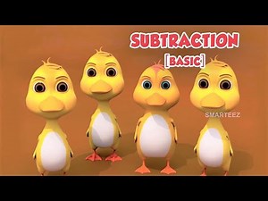 Basic Math for Kids | Basic Subtraction - Part 2 | Preschool and Kindergarten Learning Videos
