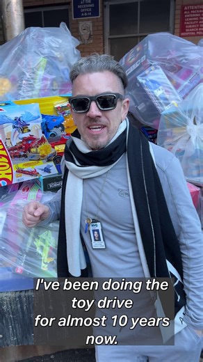 This week, we wanted to make sure our neighbors over NYC Health Hospitals/Elmhurst had enough holiday cheer, so we made time for a very special delivery thanks to all the generous staff here at DEP! | NYC Water