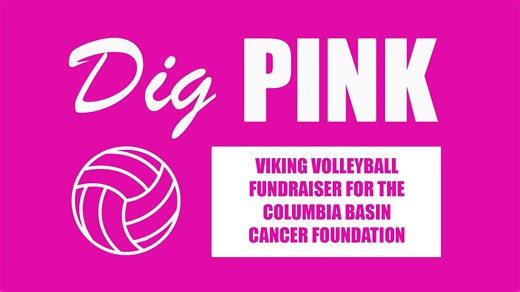 Join Big Bend Community College in supporting the fight against cancer throughout the month of October, culminating in our Dig Pink match this Wednesday, Oct. 22 at 6 PM when the Vikings host Yakima Valley! All proceeds benefit the Columbia Basin Cancer Foundation. 💗 How You Can Support: 🎟️ Buy raffle tickets: $5 each or 5 for $20 👚 Grab a “Fight Cancer” pink t-shirt ($10) to wear and share the love! Raffle Prize Includes: Cozy throw blanket, Epsom salts, Massage gun & roller, Water bottle wi