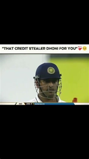 Credit stealer dhoni for you 🥺❤️‍🩹#bome