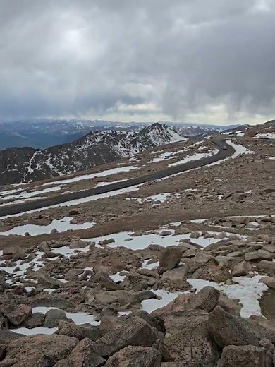 Above the Clouds at Mount Blue Sky Summit