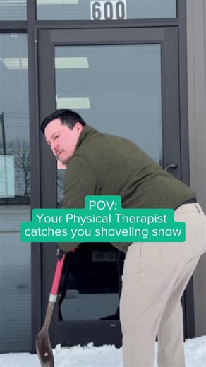 PSA: Snow shoveling is basically the sneakiest winter workout… and your back should NOT be the one doing all the reps. ❄️ Before you head back into the cold, make sure you’re lifting smart, staying upright, and using your legs to do the work. Save and share this with someone who could use a safer, easier way to shovel. #funny #funnyvideos #shoveling #snowsports #backpain #physicaltherapy #physicaltherapist #careeropportunity #DrayerPT | Drayer Physical Therapy Institute