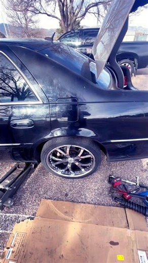 Cadillac struts replacement #automobile #diy #shorts