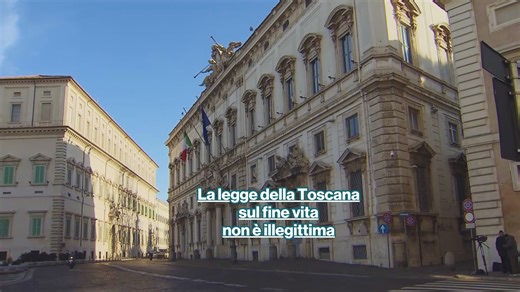 Storica decisione della Corte costituzionale sul fine vita. La norma della regione Toscana, impugnata dal governo, non è illegittima anche se va corretta per non violare le competenze dello Stato. | Tg3