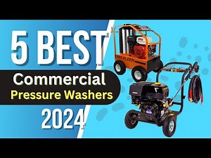 5 best Commercial pressure washers 2024 reviews - Check the best price on Amazon.