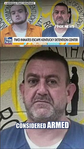 DETAILS: Manhunt underway for 2 escaped Kentucky inmates #foxnews #news #shorts #police #prison