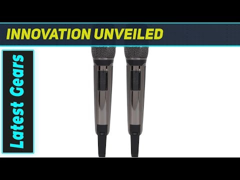 UHF Handheld Cordless Mic System: The Ultimate Wireless Sound for Any Event!