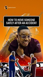 2.9M views · 95K reactions | This is how to move someone who just had an accident. Watch and learn! | Aproko Doctor | Facebook