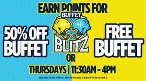  The Harvest Buffet is gearing up for a taste bud touchdown with Buffet Blitz! ️ Join the excitement with Buffet Blitz happening every Thursday this month. Earn points for a chance to WIN a free buffet or score an incredible 50% OFF your buffet experience! For details, visit: https://gunlakecasino.com/promotions | Gun Lake Casino Resort | Facebook