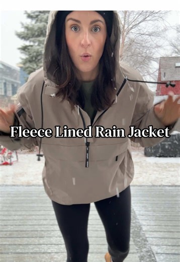 Waterproof and Warm Pullover Rain Jacket Review