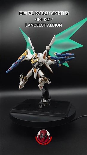 Metal Robot Spirits - Lancelot Albion from Code Geass #codegeass #bandai #robot #shorts