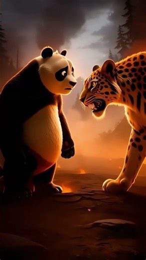 Godzilla vs Panda 🐼Final Battle #funny #viralvideo #ai #shorts #animalbattle #animation #bigfoot