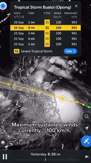 Typhoon Opong September 26 2025 #opong #shortsviral #typhoonOpong