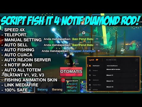✨ UPDATE SCRIPT FISH IT 4 NOTIF SETTINGAN DIAMOND ROD TERBARU 2026