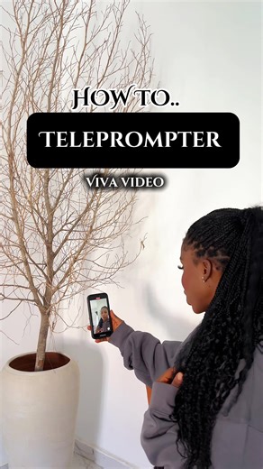 Master Teleprompter Techniques with the Viva Video App