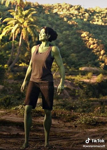 She Hulk Transformation Real Life