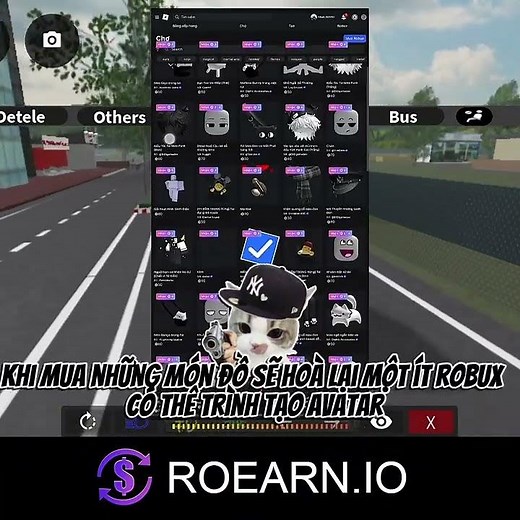 The latest way to earn free Robux in Roblox #roblox #freerobux #roearn #busdrivervietnam2 #bdvn2