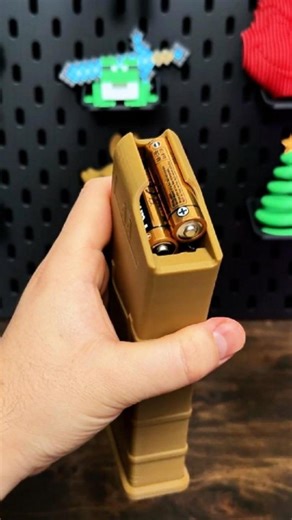 3dToyLab on Instagram: "AA Battery Storage Case. Compact Stackable Carrier 3D printed AA battery storage case that holds multiple cells securely; slim, stackable design with a snap-fit lid for easy access and tidy storage. Model link https://makerworld.com/en/models/520017-aa-battery-magazine?from=search#profileId-458121 #3DPrinting #BatteryStorage #AAHolder #Organization PrintableStorage 3DPrints"