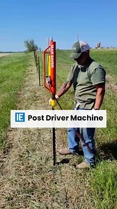 A post driver is a tool used for installing fence posts into the ground. | Interesting Engineering