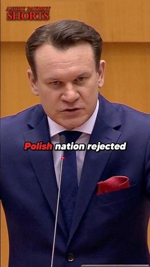 “Poland is #1!” -Dominik Tarczyński CALLS OUT the European Union. 👏
