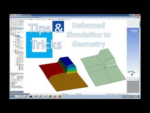 ANSYS Deformed Result to Geometry (HQ)