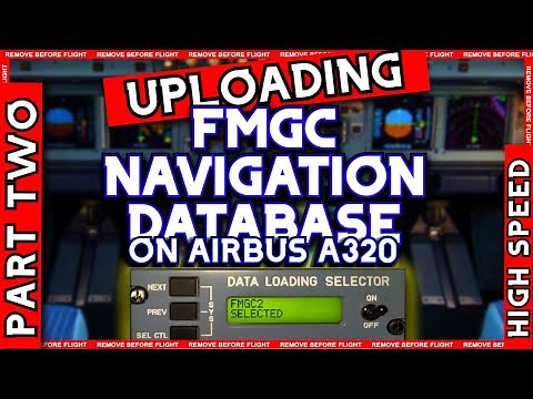 UPLOADING A320 FMGC NAV DATABASE USING PMAT 2000 PART 2 OF 3 #airbusa320