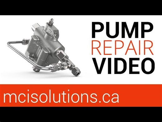 FMT Series Injection Pump Maintenance video - MCI Solutions