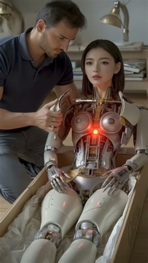 Humanoid Robot Unboxing.Let'scheck it out.