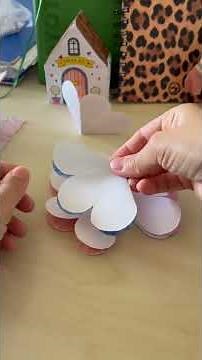🌸 DIY 3D Paper Flower | Easy Printable Paper Craft Tutorial ✂️