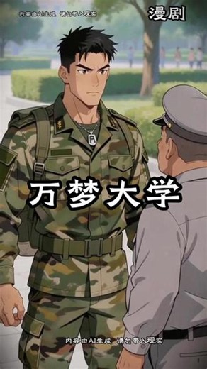 《万梦大学》 #漫画解说 #漫画推荐 #AI漫画