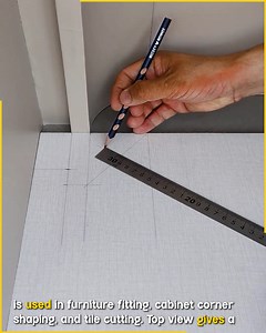 21K views · 24 reactions | Corner Layout Using Compass And Square. #CornerMarking #LayoutWork #GeometryTools #SmartDesign #DIYPrecision | Jogi Jokes | Facebook