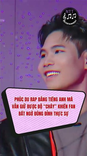 Phúc Du rap tiếng Anh mà vẫn giữ được độ “cháy” khiến fan bất ngờ. #shorts