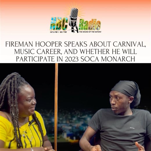 Delroy ‘Fireman’ Hooper speaks to NBC’s Rawdica Stephen about a number of issues including whether he will participate in the 2023 Soca Monarch. Here is the full interview. #NBCRadio #Carnival #VincyMas_2023 #TheSoundOfTheNation | NBC Radio St Vincent and the Grenadines