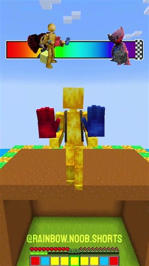 Poppy Playtime Chapter 5 Sky Jump Challenge 😍 P.2 #minecraft #poppyplaytime