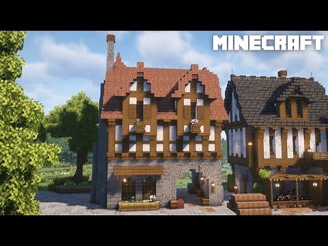 Minecraft: How to build a Medieval Bakery | Minecraft Tutorial